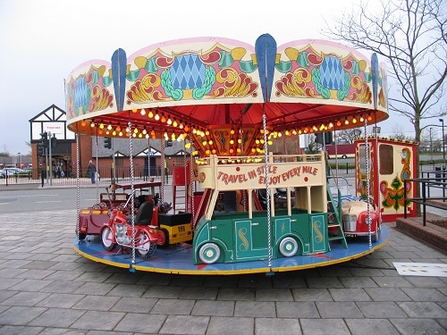 Merry Go Round Fairground Ride For Hire Or To Attend Your Event